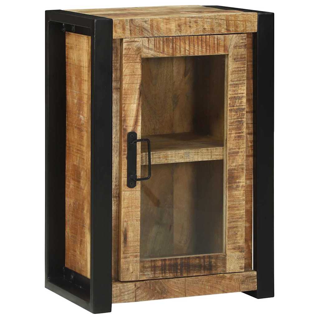 Juego de muebles de baño 4 pcs Marrón Madera de mango sólido