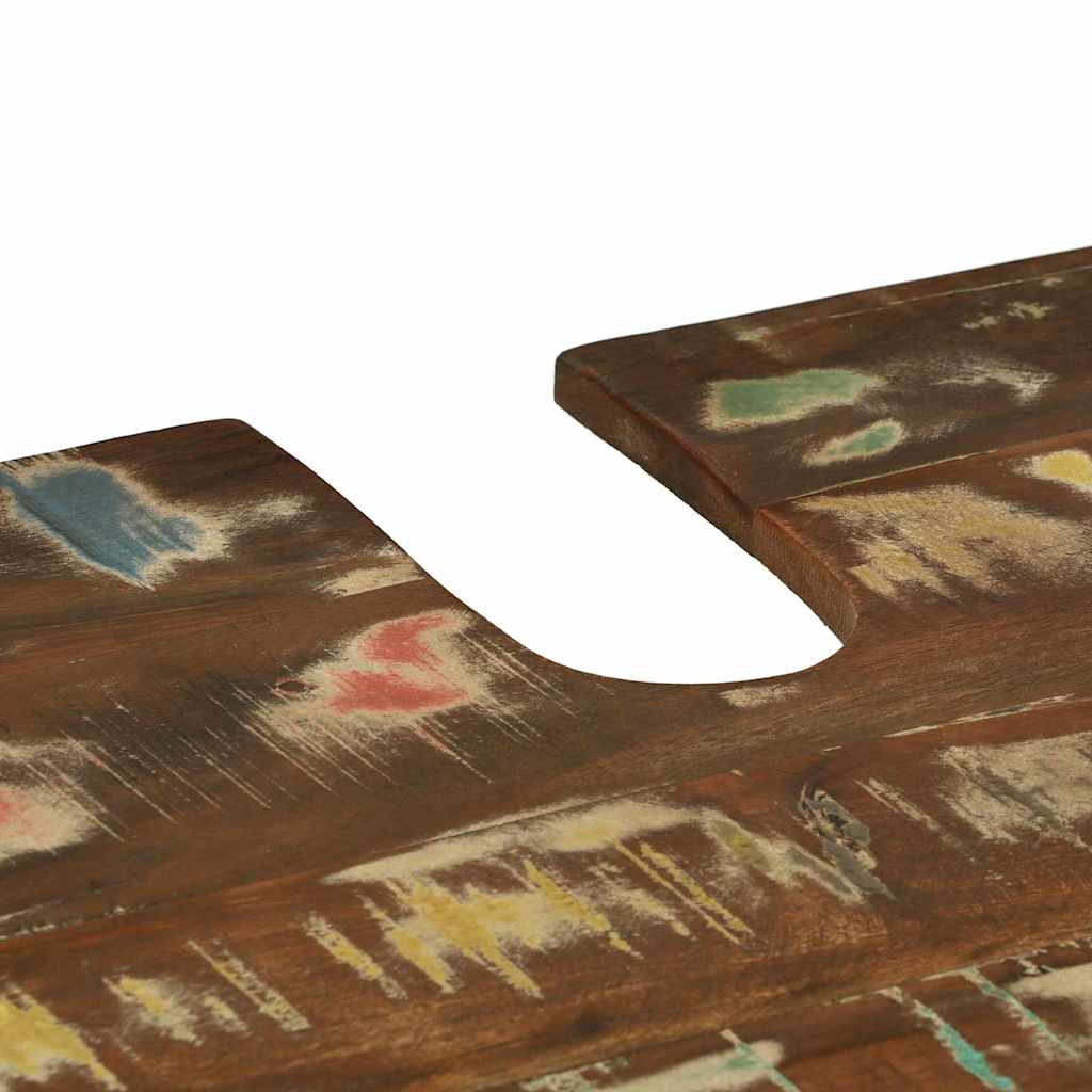 Juego de muebles de baño 4 pcs Madera reciclada maciza