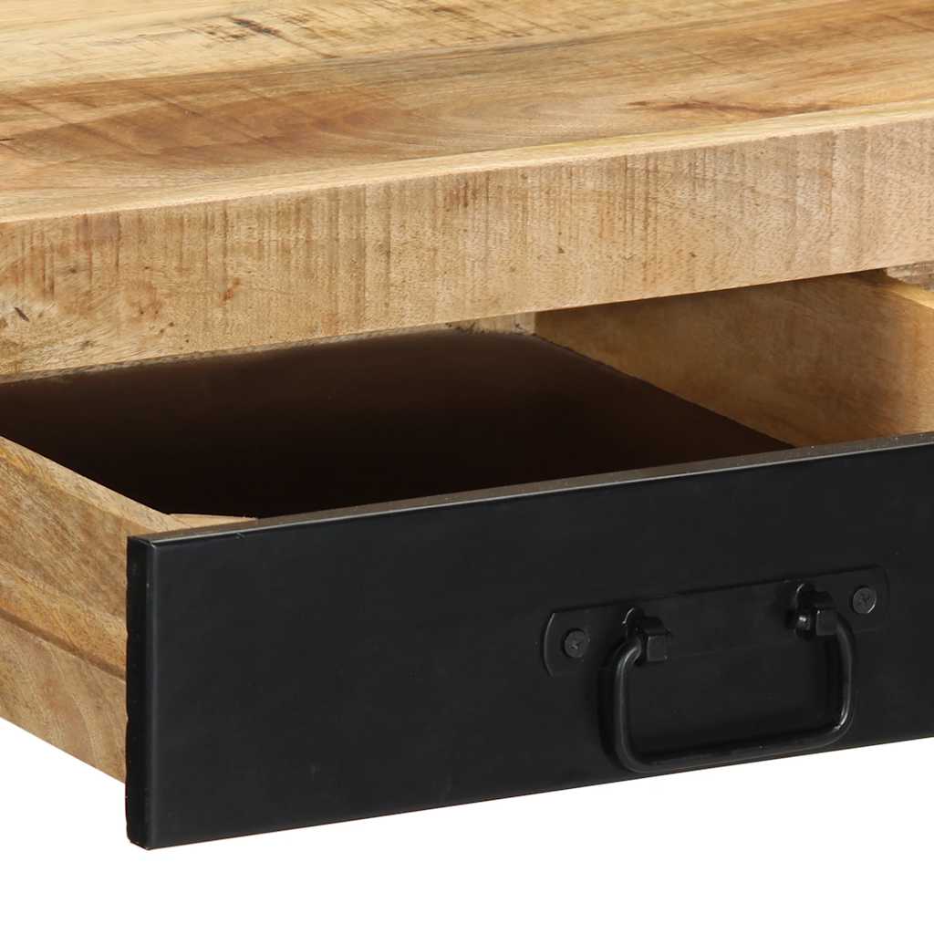 Escritorio 100x50x75 cm madera maciza mango