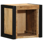 Mesita de noche de pared roble artisan 38x34x40 cm