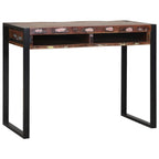 Mesa Tocador con estante Multicolor Madera maciza recuperada