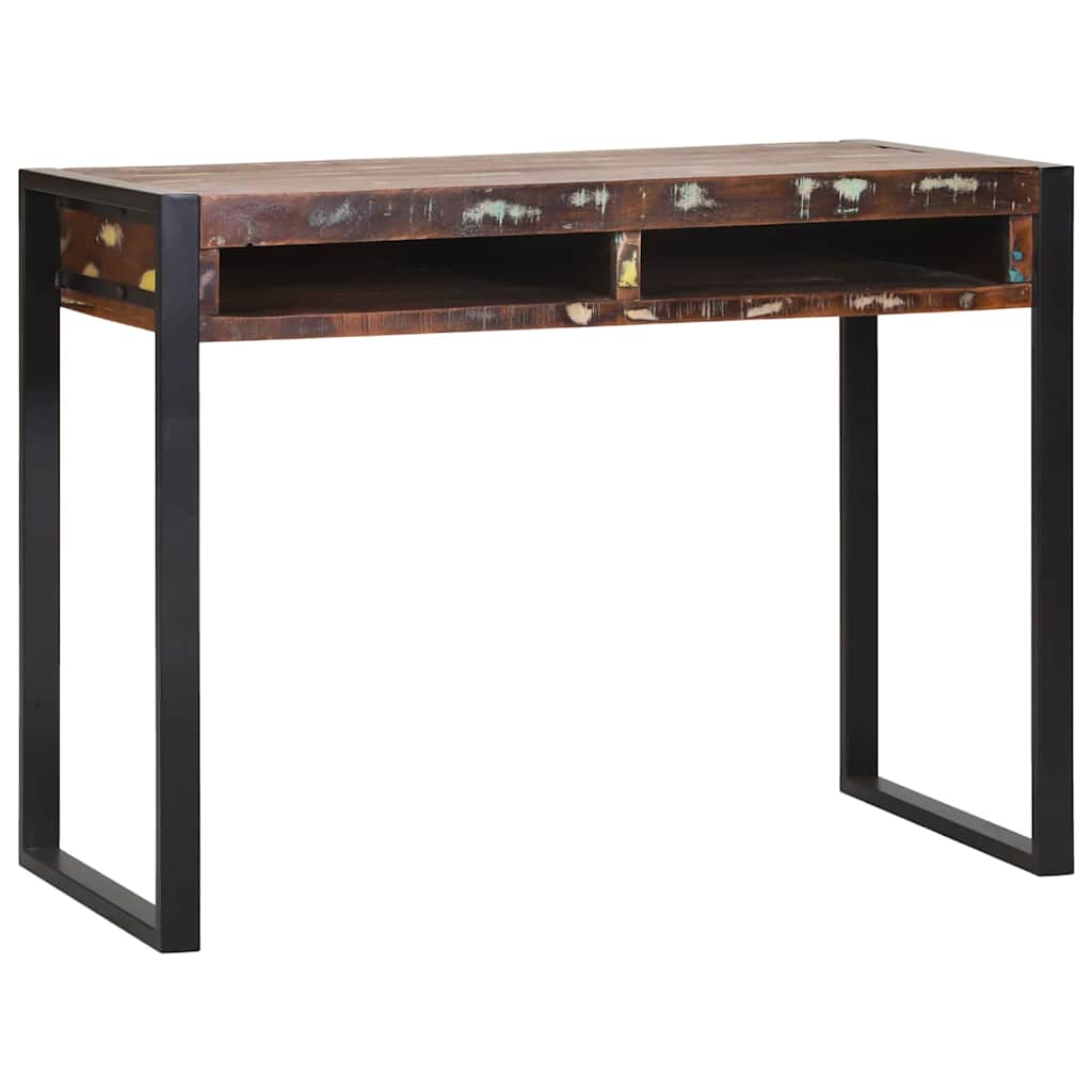 Mesa Tocador con estante Multicolor Madera maciza recuperada