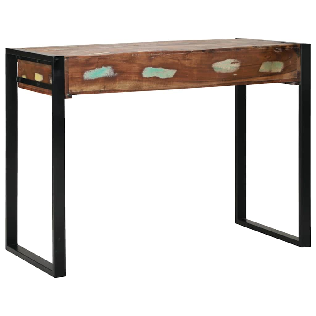 Mesa Tocador con estante Multicolor Madera maciza recuperada