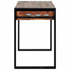 Mesa Tocador con estante Multicolor Madera maciza recuperada