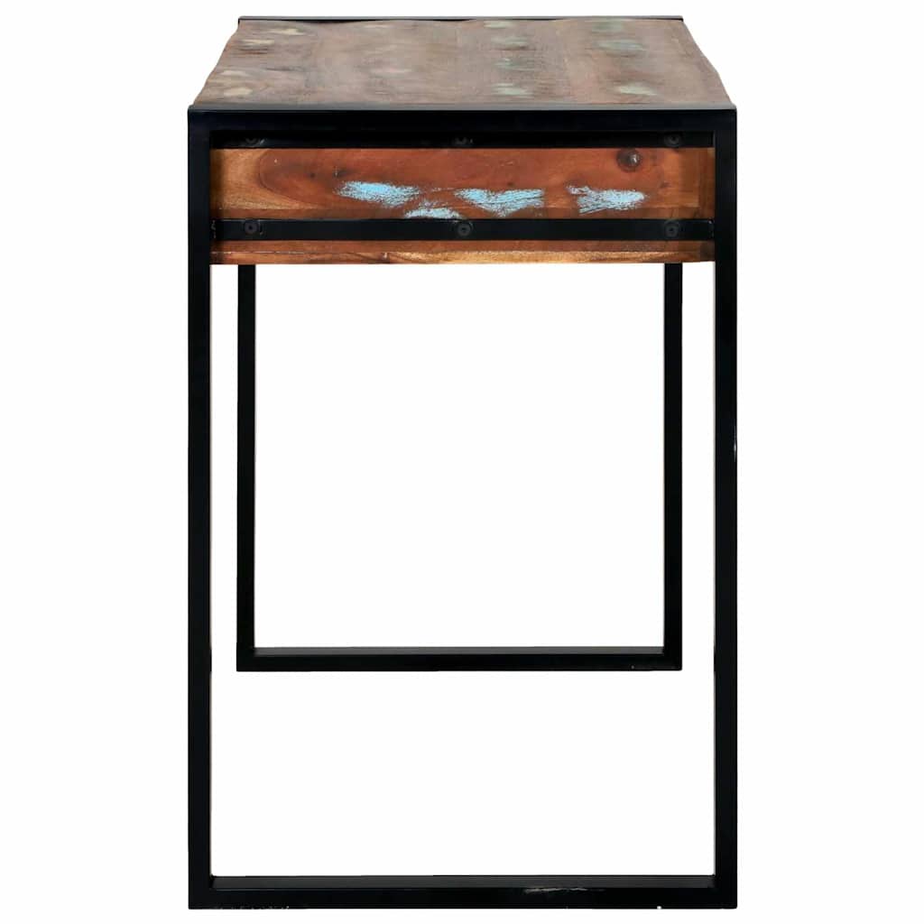 Mesa Tocador con estante Multicolor Madera maciza recuperada