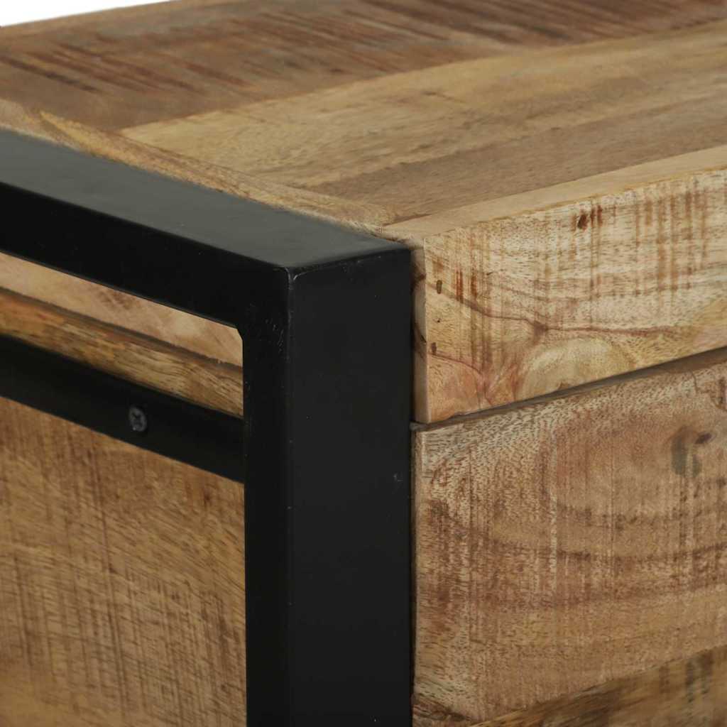 Baúles de almacenamiento 60 x 30 x 30 cm Madera maciza de Mango
