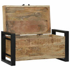 Baúles de almacenamiento 60 x 30 x 30 cm Madera maciza de Mango