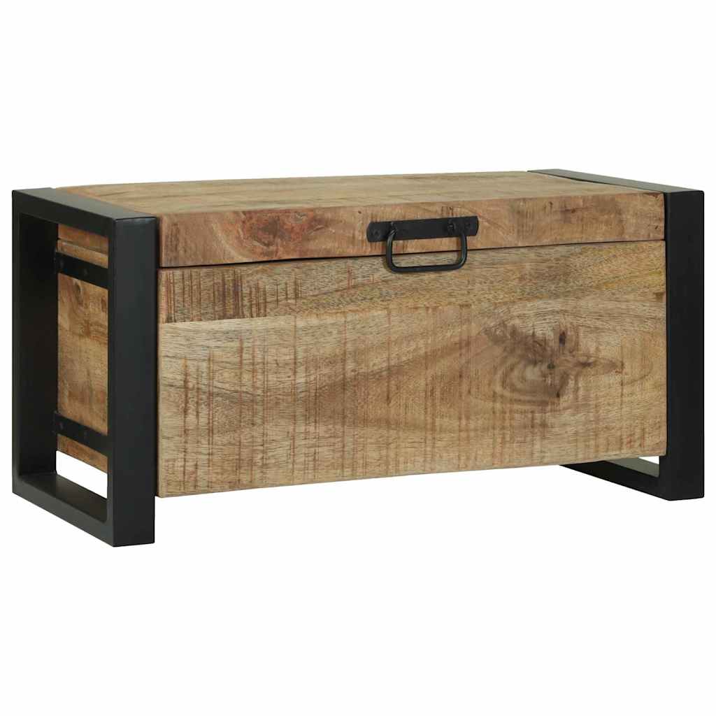 Baúles de almacenamiento 60 x 30 x 30 cm Madera maciza de Mango