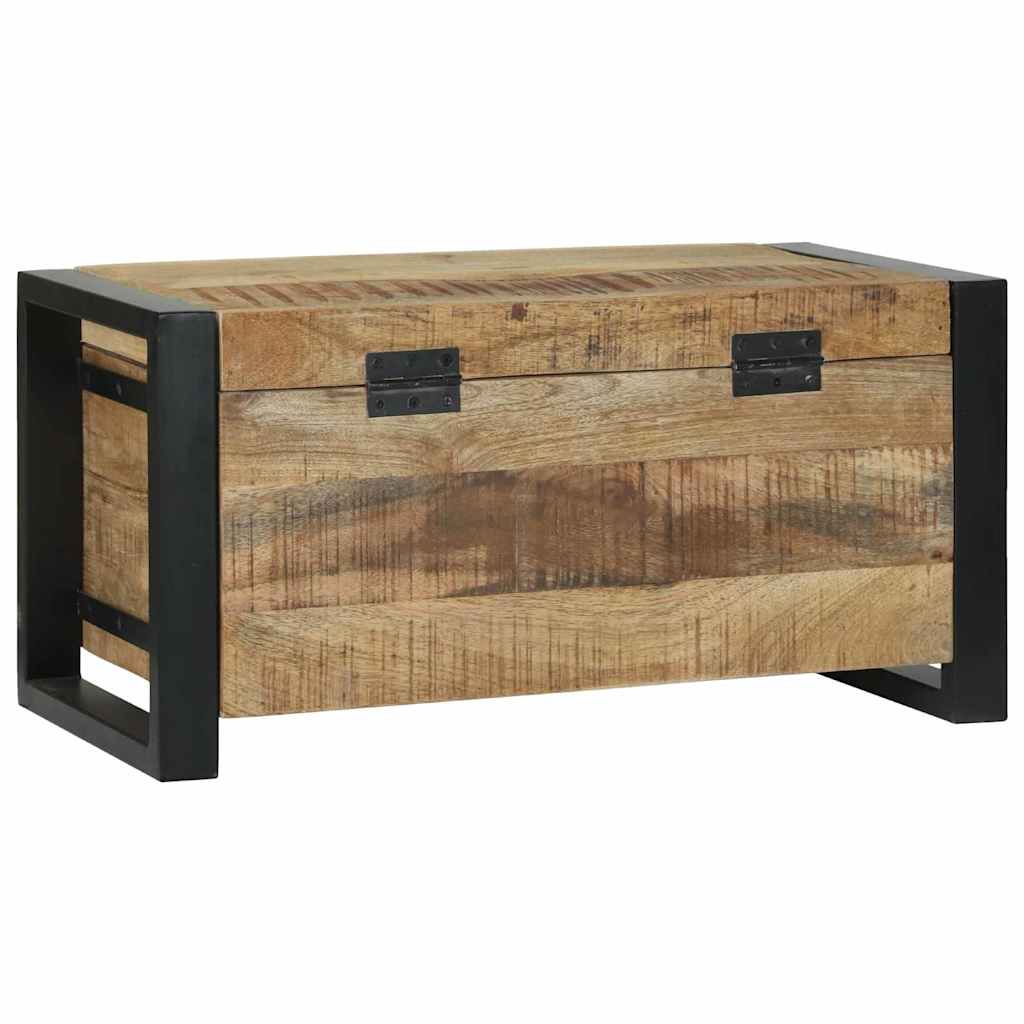 Baúles de almacenamiento 60 x 30 x 30 cm Madera maciza de Mango