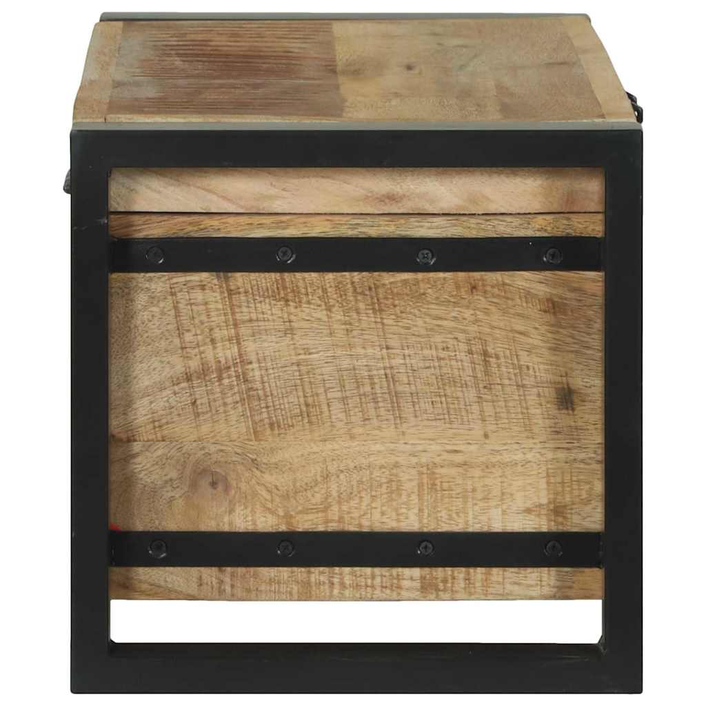 Baúles de almacenamiento 60 x 30 x 30 cm Madera maciza de Mango