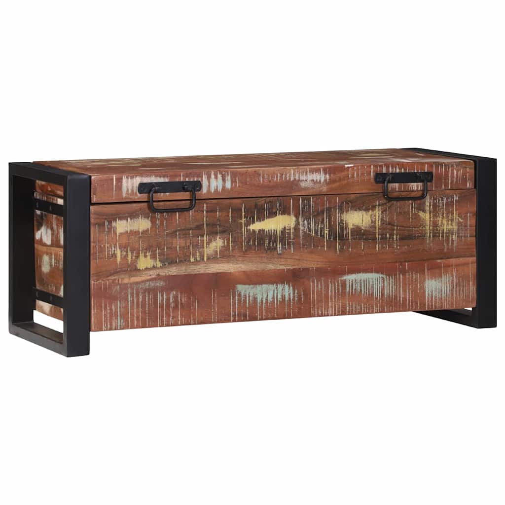 Baúles de almacenamiento 60 x 30 x 30 cm Madera maciza de Mango
