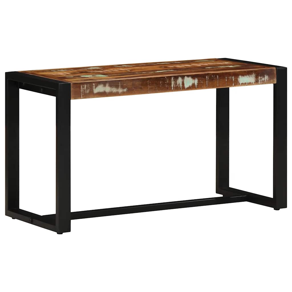 Banco 60x35x45 cm madera maciza de mango rugoso