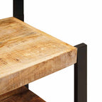 Perchero Marrón 40 x 40 x 90 cm Madera de mango maciza