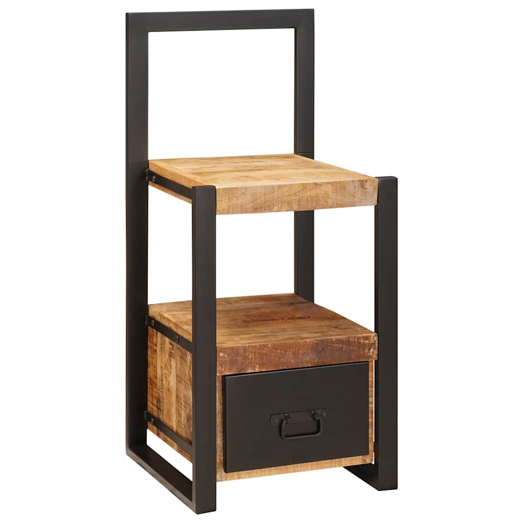 Perchero Marrón 40 x 40 x 90 cm Madera de mango maciza