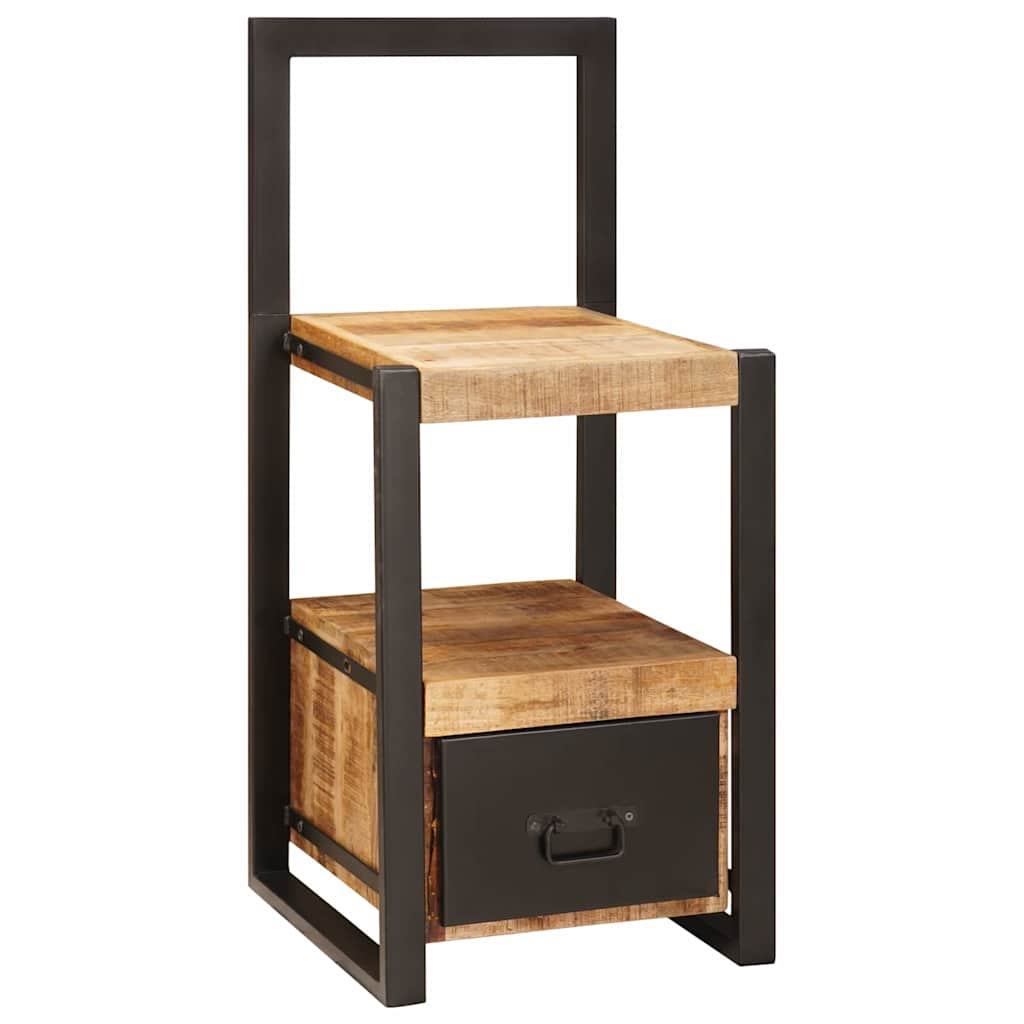 Perchero Marrón 40 x 40 x 90 cm Madera de mango maciza