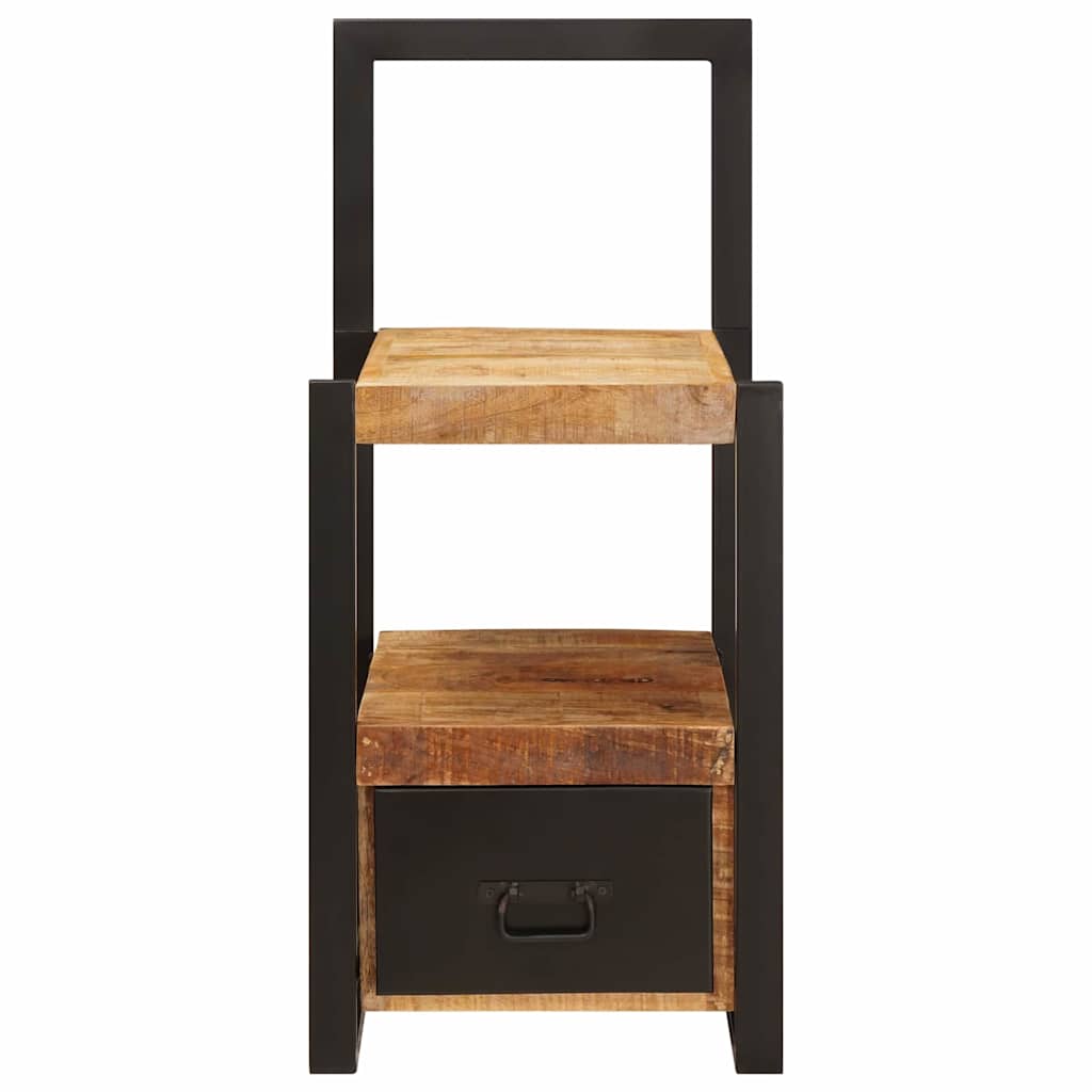 Perchero Marrón 40 x 40 x 90 cm Madera de mango maciza