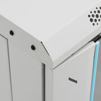 Rack de servidores 15U 19" IP20 gris 60x45x86 cm