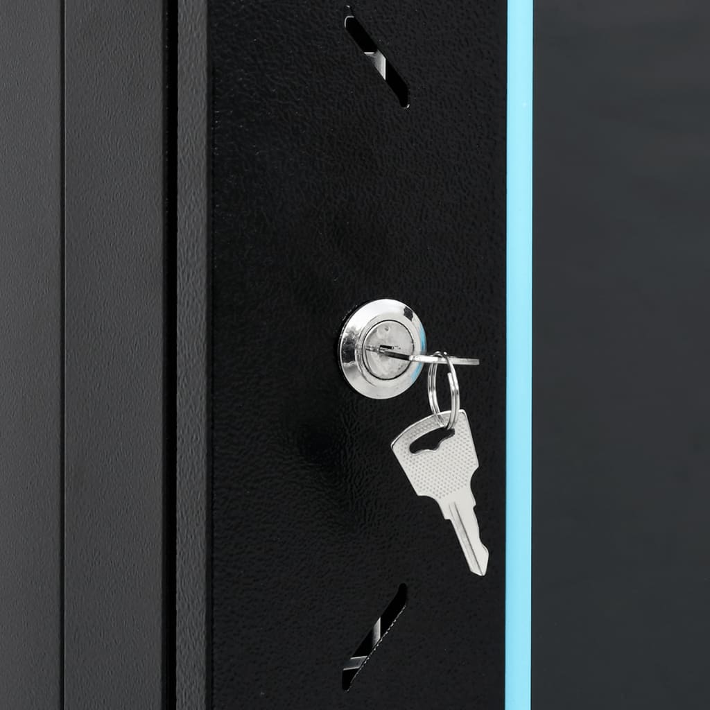 Rack de servidores 15U 19" IP20 negro 60x60x100 cm