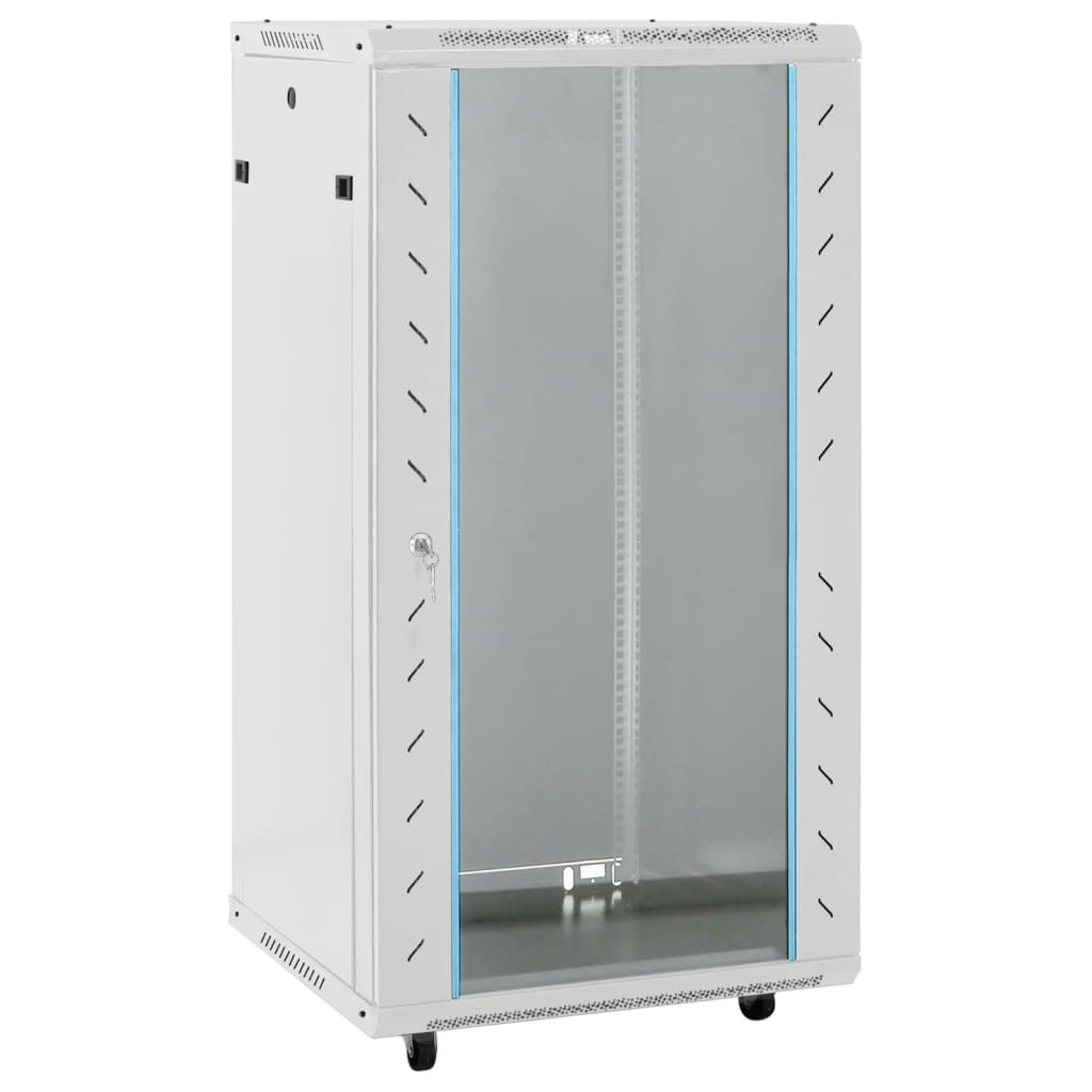 Rack de servidores 22U 19" IP20 gris 60x60x120 cm