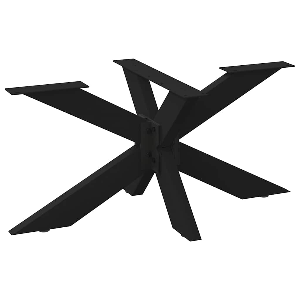 Pata para mesa de centro tipo aranha, antracite, 98 x 58 x (42-43) cm, aço