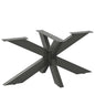 Pata para mesa de centro con forma de araña, antracita, 98 x 58 x (42-43) cm, acero