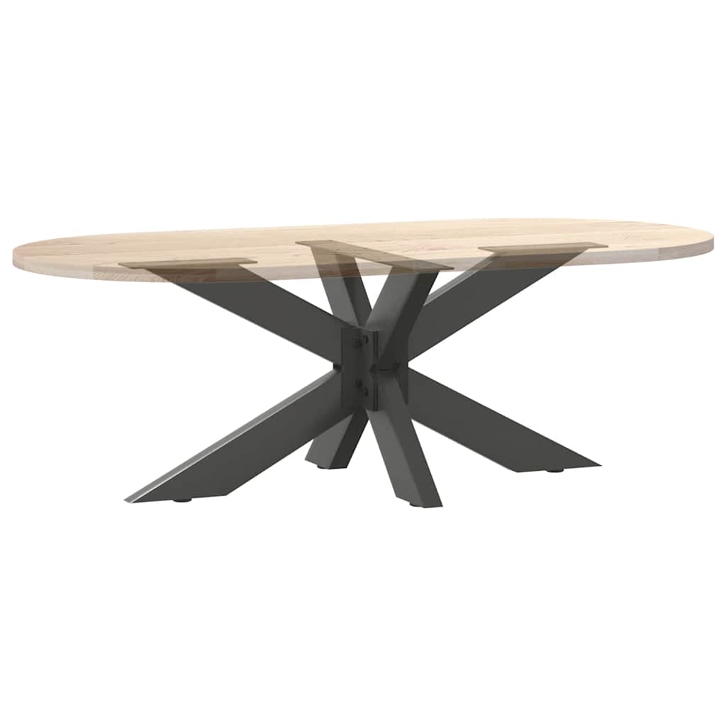 Pata para mesa de centro con forma de araña, antracita, 98 x 58 x (42-43) cm, acero