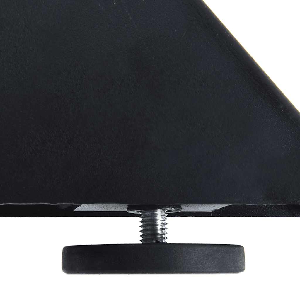 Pata para mesa de centro con forma de araña, antracita, 98 x 58 x (42-43) cm, acero