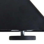 Pata de mesa de comedor forma araña antracita 120x68x(72-73) cm acero