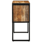 Mueble consola madera maciza de mango 90x35x75 cm