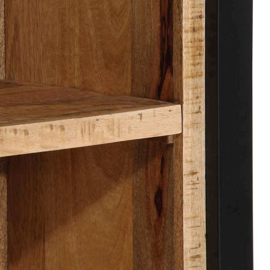 Armario de Noche Marrón 40 x 30 x 80 cm Madera maciza de Mango