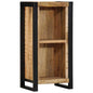 Armario de Noche Marrón 40 x 30 x 80 cm Madera maciza de Mango