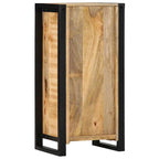 Armario de Noche Marrón 40 x 30 x 80 cm Madera maciza de Mango