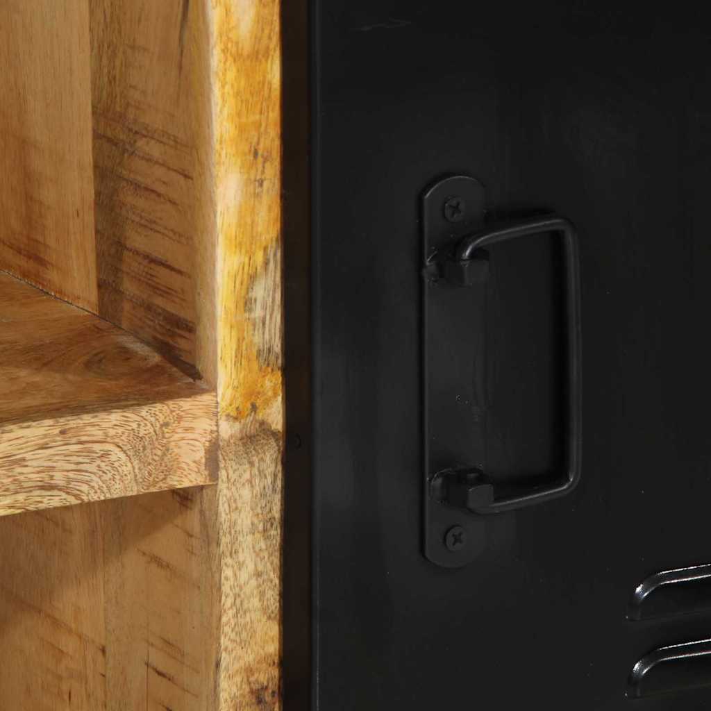 Banco para zapatos Marrón Madera maciza de Mango