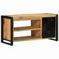 Shoe bench Brown Solid Mango Wood