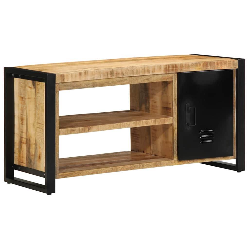 Banco para zapatos Marrón Madera maciza de Mango