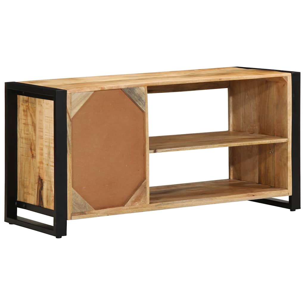 Banco para zapatos Marrón Madera maciza de Mango