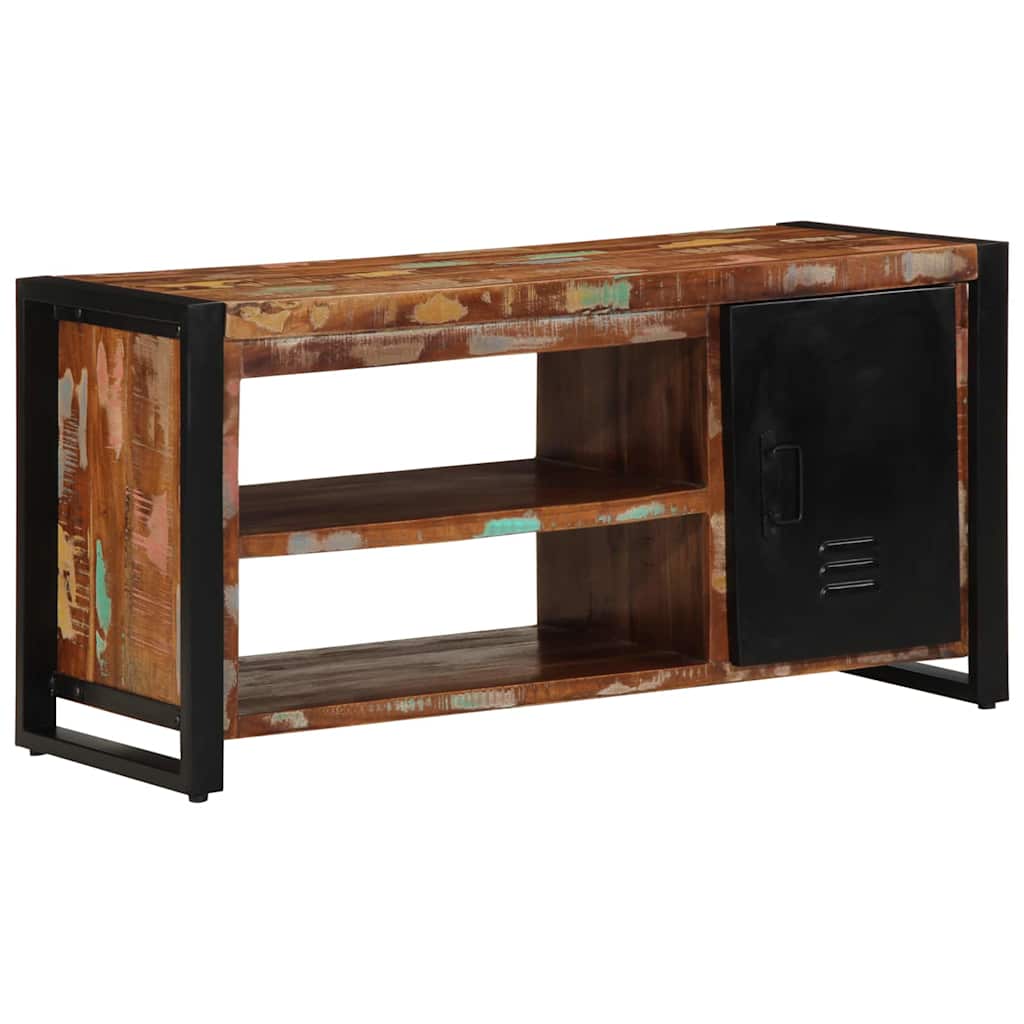 Banco para zapatos Marrón Madera maciza de Mango