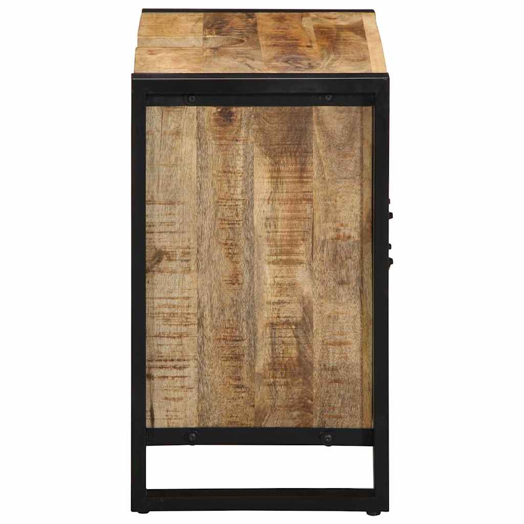 Mueble de Cuarto de Baño Marrón Madera de mango maciza