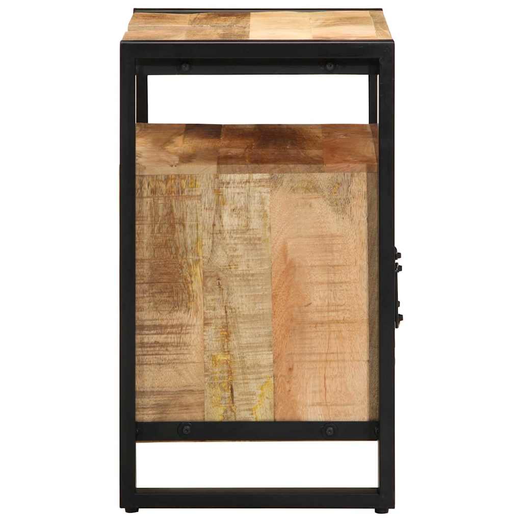 Mueble de Cuarto de Baño Marrón Madera de mango maciza