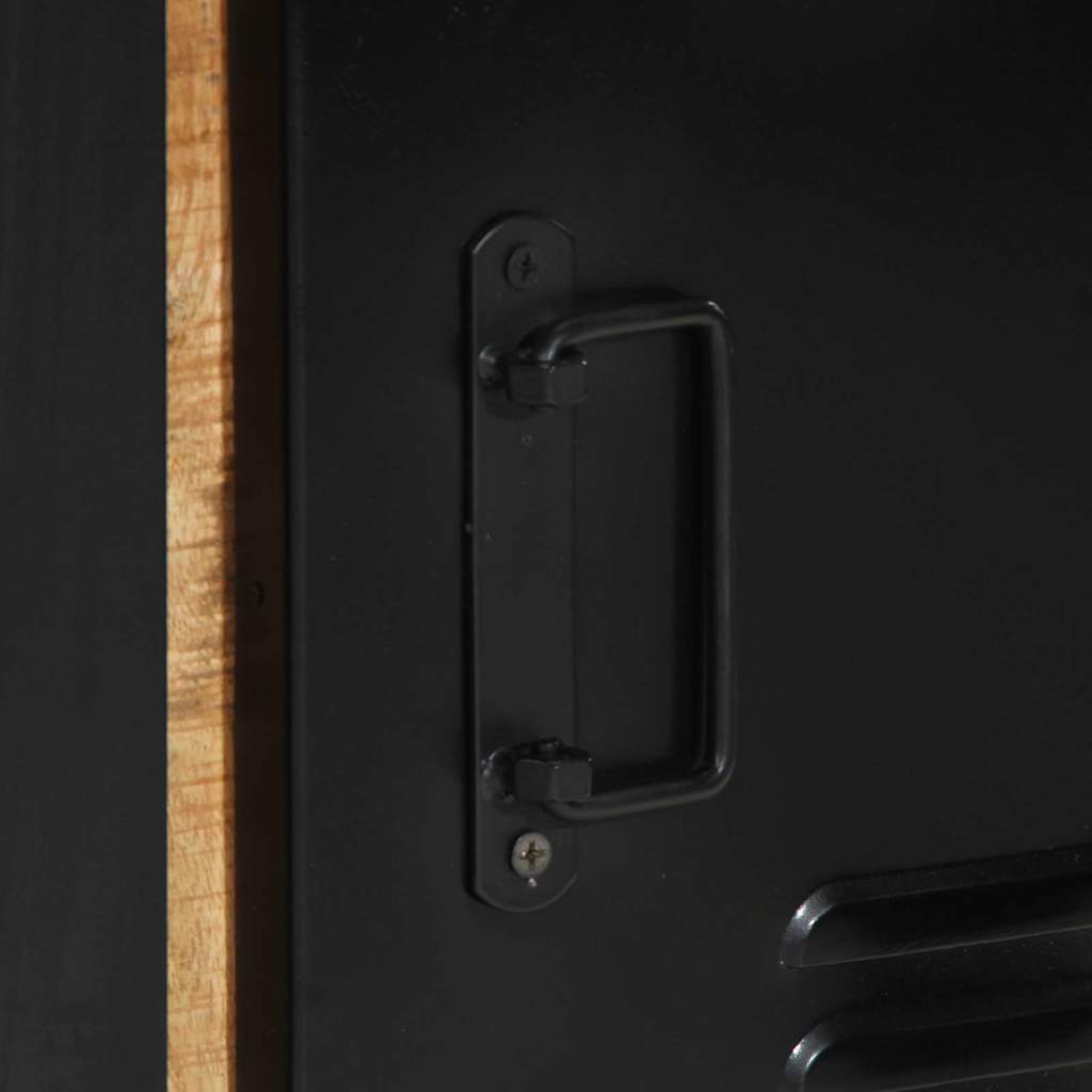 Mueble de Cuarto de Baño Marrón Madera de mango maciza