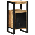 Mueble de Cuarto de Baño Marrón Madera de mango maciza