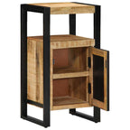 Mueble de Cuarto de Baño Marrón Madera de mango maciza
