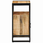 Mueble de Cuarto de Baño Marrón Madera de mango maciza