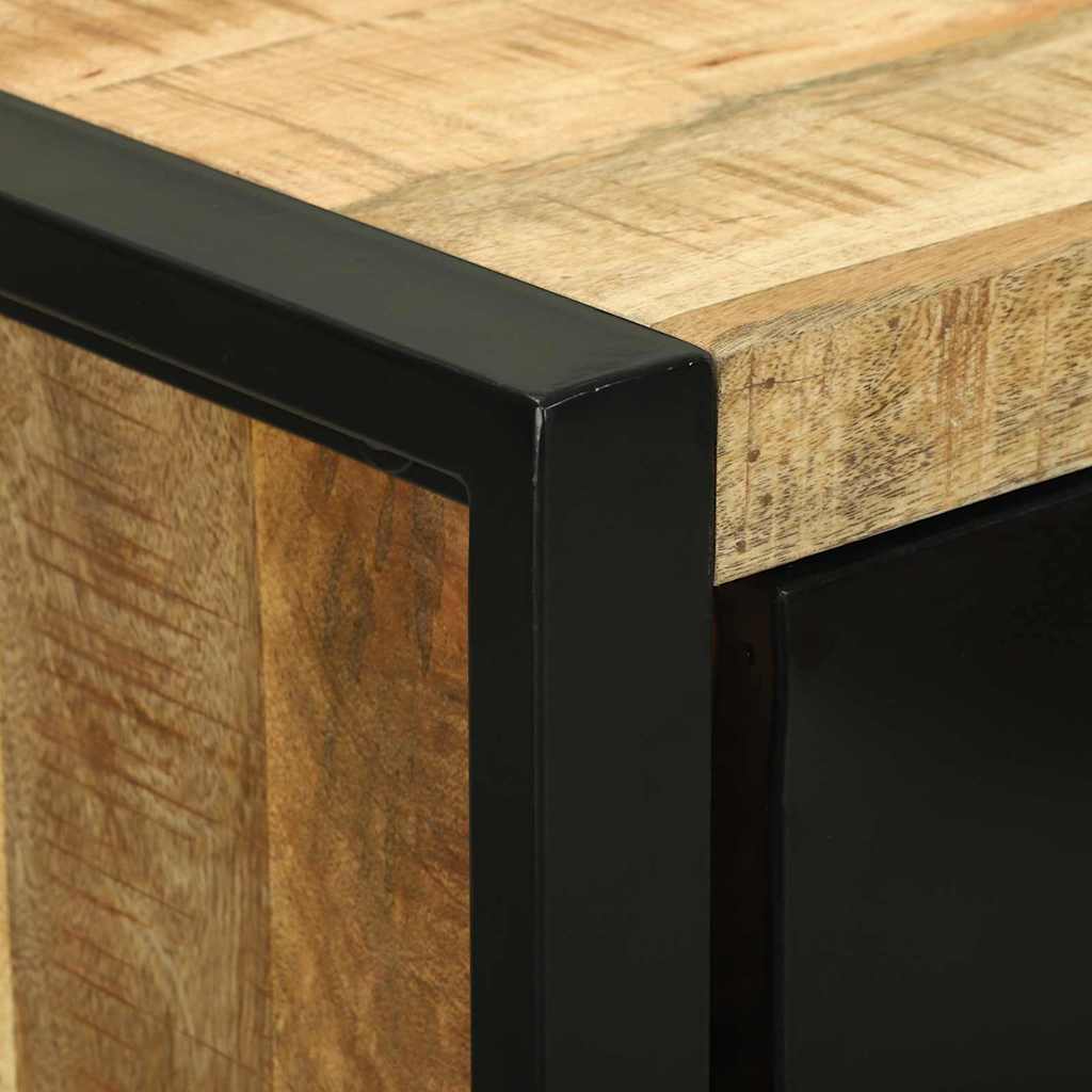 Mueble de Cuarto de Baño Marrón Madera de mango maciza