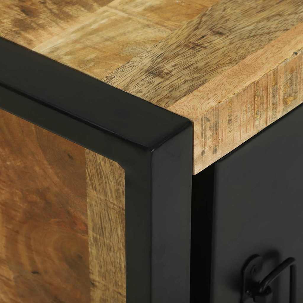 Mueble de Cuarto de Baño Marrón Madera de mango maciza
