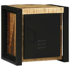 Mueble de Cuarto de Baño Marrón Madera de mango maciza