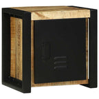 Mueble de Cuarto de Baño Marrón Madera de mango maciza