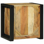 Mueble de Cuarto de Baño Marrón Madera de mango maciza