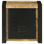 Mueble de Cuarto de Baño Marrón Madera de mango maciza
