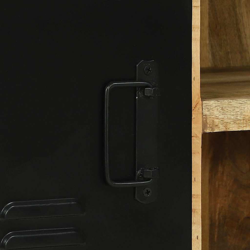 Gabinete de banco Marrón Madera maciza de Mango